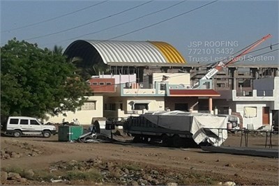 Self Supported Steel Roofing System in Hyderabad