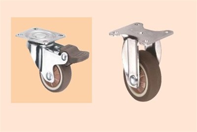 Rubber Casters IV-C08 series (10 - 15 kgs)